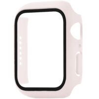 xDfind matné púzdro s tvrdeným sklom pre Apple Watch 41mm - ružové