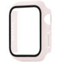 xDfind matné púzdro s tvrdeným sklom pre Apple Watch 40mm - ružové