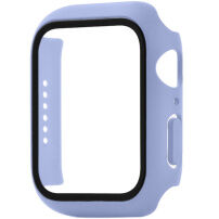 xDfind matné púzdro s tvrdeným sklom pre Apple Watch 40mm - fialové