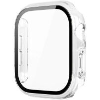 xDfind lesklé púzdro s tvrdeným sklom pre Apple Watch 42mm (Series 10 / 11) - číre