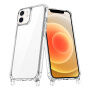 Transparentný kryt s úchytmi na šnúrku pre iPhone 12 / 12 Pro - číry