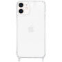 Transparentný kryt s úchytmi na šnúrku pre iPhone 12 / 12 Pro - číry