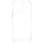 Transparentný kryt s úchytmi pre šnúrku pre iPhone 16 Pro - číry