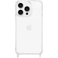 Transparentný kryt s úchytmi na šnúrku pre iPhone 16 Pro Max - číry