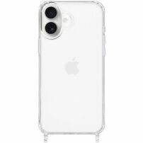 Transparentný kryt s úchytmi pre šnúrku pre iPhone 17 - číry