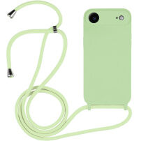 Silikónový kryt so šnúrkou pre iPhone Air - zelený