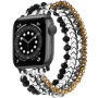 xDfind korálikový remienok pre Apple Watch 42mm / 41mm / 40mm / 38mm - čiernozlatý
