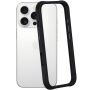 Ochranný silikónový rámček pre iPhone 16 Pro Max - čierny