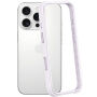 Ochranný silikónový rámček pre iPhone 16 Pro Max - svetlofialový