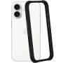 Ochranný silikónový rámček pre iPhone 17 - čierny