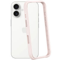 Ochranný silikónový rámček pre iPhone 17 - ružový
