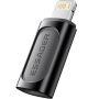 ESSAGER nabíjacia a dátová redukcia - USB-C na Lightning - čierna
