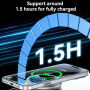 Yesido C325 Qi2 bezdrôtová MagSafe nabíjačka s aktívnym chladením pre iPhone - 25W - sivá