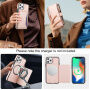 2v1 odnímateľné flipové púzdro s MagSafe, peňaženkou a popruhom pre iPhone 11 Pro - ružové