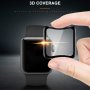 Mocolo tvrdené 3D sklo s mäkkou hranou pre Apple Watch 40mm