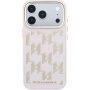 Karl Lagerfeld Perforated Monogram kryt s MagSafe pre iPhone 17 Pro - ružový