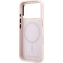 Karl Lagerfeld Perforated Monogram kryt s MagSafe pre iPhone 17 Pro Max - ružový