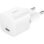 BELKIN Boost Charge rýchlonabíjací adaptér s portom USB-C - 25W - biely