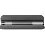 UNIQ Camden Lite púzdro s origami stojanom a priestorom na Apple Pencil pre iPad 10,9" (2022) / 11" (2025) - tmavosivé