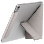 UNIQ Camden Lite púzdro s origami stojanom a priestorom na Apple Pencil pre iPad 10,9" (2022) / 11" (2025) - béžové
