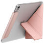 UNIQ Camden Lite púzdro s origami stojanom a priestorom na Apple Pencil pre iPad Air 11" (2024-2026) - ružové