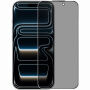 Rurihai tvrdené Anti-Spy sklo s čiernym rámčekom pre iPhone 17 Pro
