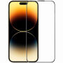 Rurihai tvrdené antireflexné 2.5D sklo s čiernym rámčekom pre iPhone 14 Pro
