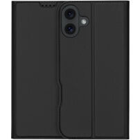 DUX DUCIS Skin Pre flipové puzdro pre iPhone 16 - čierne