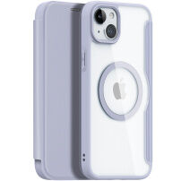 DUX DUCIS Skin X flipové puzdro s MagSafe pre iPhone 15 Plus - fialové
