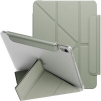 UNIQ Camden Lite púzdro s origami stojanom a priestorom na Apple Pencil pre iPad 10,9" (2022) / 11" (2025) - zelené