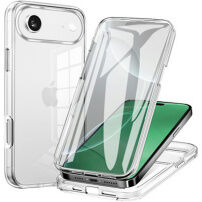 Dvojdielne puzdro na prednú aj zadnú stranu pre iPhone Air - číre