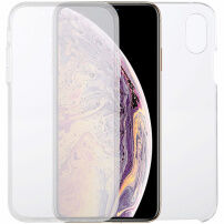 Kryt na prednú aj zadnú stranu iPhone XS Max - transparentný