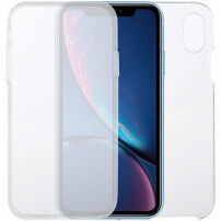 Kryt na prednú aj zadnú stranu iPhone XR - transparentný