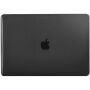ENKAY 2v1 lesklý kryt a ultratenký kryt EU klávesnice pre MacBook Pro 13" bez Touch Baru (A1706 / A1708 / A1989 / A2159) - čierny