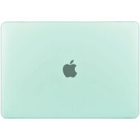 ENKAY matný transparentný kryt pre MacBook Air 13" (A2681 / A3113) - pastelovo zelený