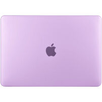 ENKAY matný transparentný kryt pre MacBook Air 13" (A2681 / A3113) - fialový