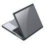 DUX DUCIS LCGM Series lesklý transparentný kryt pre MacBook Pro 16" (A2485 / A2780 / A2991 / A3186 / A3403 / A3428 / A3429) - čierny