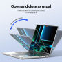 DUX DUCIS LCGM Series lesklý transparentný kryt pre MacBook Pro 16" (A2485 / A2780 / A2991 / A3186 / A3403 / A3428 / A3429) - číry