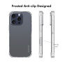 ENKAY transparentný kryt so zosilnenými rohmi pre iPhone 16 Pro Max - číry