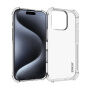ENKAY transparentný kryt so zosilnenými rohmi pre iPhone 16 Pro - číry