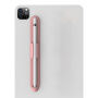 LOVE MEI samolepiace púzdro pre prichytenie na iPad pre Apple Pencil 1 / 2 / USB-C / Pro - ružové