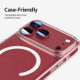 XDcase tvrdené sklo s kovovým rámčekom na ochranu šošoviek fotoaparátu pre iPhone 18 Pro Max - strieborné