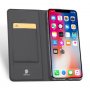 DUX DUCIS flipové puzdro pre iPhone XS Max – sivá