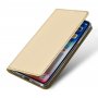 DUX DUCIS flipové puzdro pre iPhone XS Max – zlatá