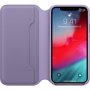 Apple Folio kožené flipové puzdro pre iPhone XS – orgovánové