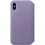 Apple Folio kožené flipové puzdro pre iPhone XS – orgovánové