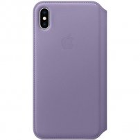 Apple Folio kožené flipové puzdro pre iPhone XS Max – orgovánové