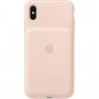 Originálny Apple zadný kryt s batériou pre iPhone XS Max – pieskovo ružový