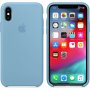 Apple silikónový kryt pre iPhone XS – nevädzovo modrý