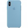 Apple silikónový kryt pre iPhone XS – nevädzovo modrý